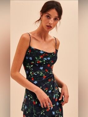 C/meo Collective Ended Up Here Floral Tank Top